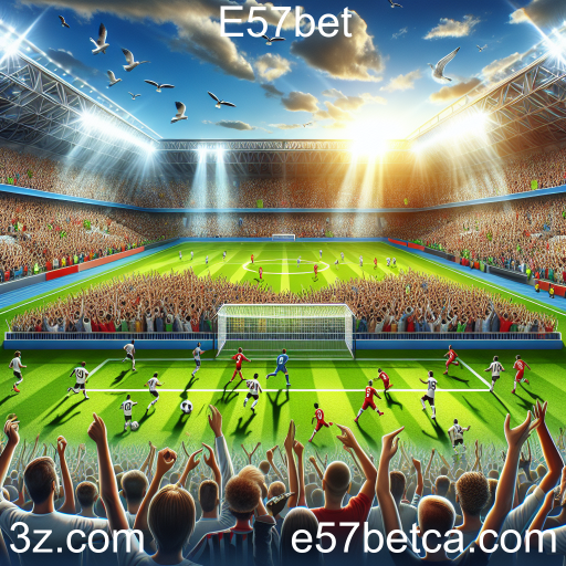 Futebol no E57bet: A experiência de apostar no esporte mais amado do mundo